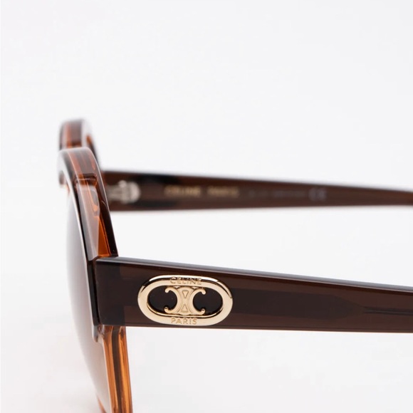 Céline Triomphe Tortoise sunglasses - Picture 6 of 10